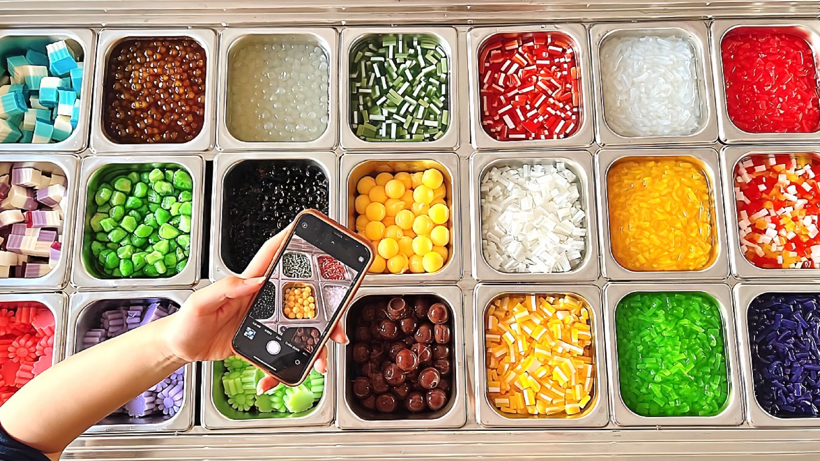 C&aacute;c loại topping tr&agrave; sữa hot nhất hiện nay