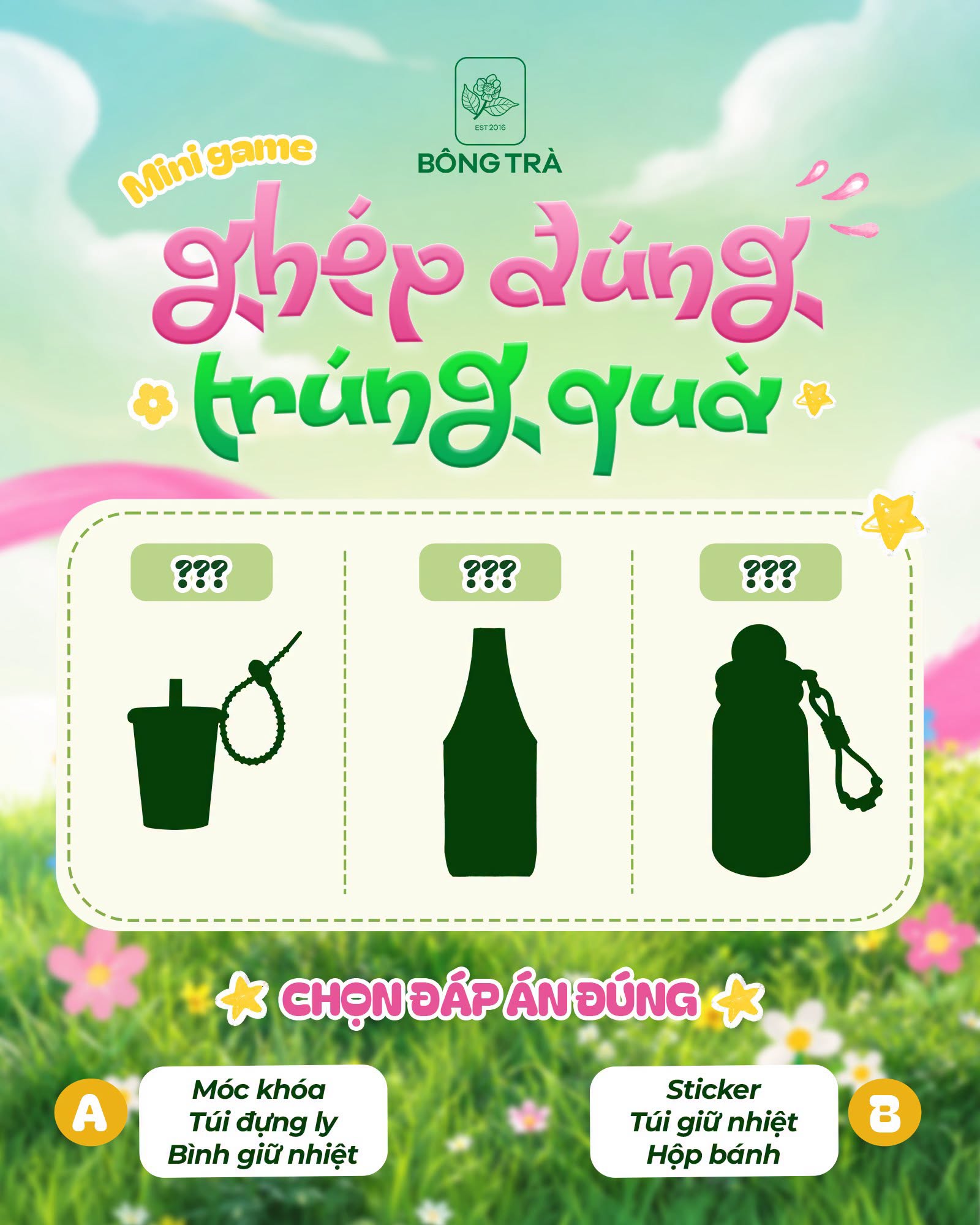 MINIGAME: GH&Eacute;P Đ&Uacute;NG TR&Uacute;NG QU&Agrave;.