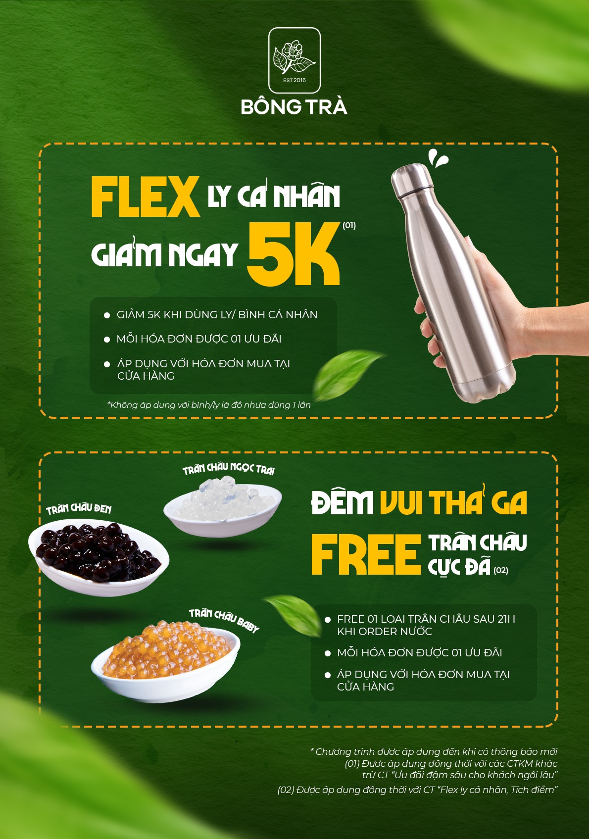 UỐNG TR&Agrave; C&Oacute; GU NHẬN DEAL CỰC COOL!